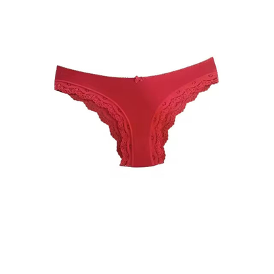 Quality Breathable Lace Women's Thong with No-Show Fit and Tag-Free Chafe-Free Design for Lounge Daily Wear factory