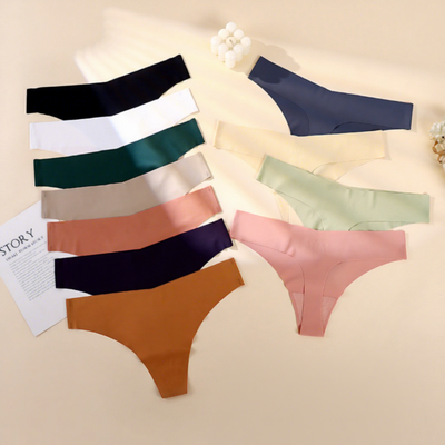Quality Seamless Breathable Moisture-Wicking 4-Way Stretch Women's Thong for Active Lifestyle factory
