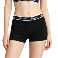 Quality Breathable Open-Knit Cotton Women's Boxer with Contoured Stay-Put Fit and Chafe-Free Flatlock Construction factory
