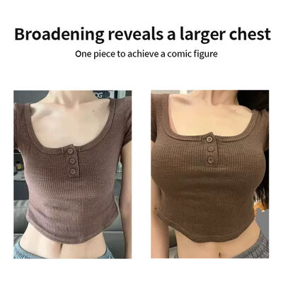 Quality Heart-Shaped Thickened Silicone Bra Insert with Ultra-Thin Seamless Edge for Invisible Chest Shaping Under Formal Wear factory
