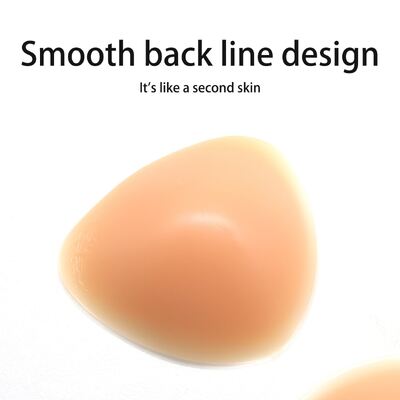 Quality Heart-Shaped Thickened Silicone Bra Insert with Ultra-Thin Seamless Edge for Invisible Chest Shaping Under Formal Wear factory
