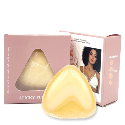 Quality Invisible Seamless Push-Up Breathable Silicone Nipple Covers for Formal Wear factory