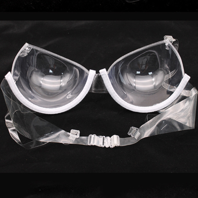 Quality Transparent Push-Up Invisible Silicone Bra with Detachable Straps and Waterproof Adhesive for Lounge Wear factory