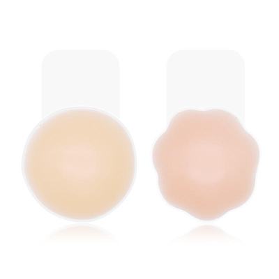 Quality Hypoallergenic Push-Up Lifting Silicone Breast Pads with Breathable Micro-Porous Design for Sensitive Skin factory