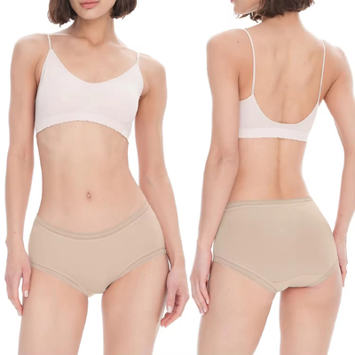 Quality Seamless Construction Breathable Porous Knit Tag-Free Ultra-Soft Fabric Women's Briefs for Daily Lounge factory