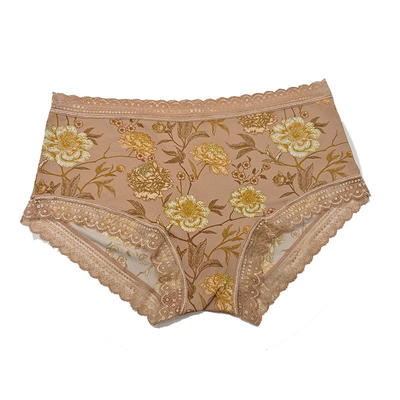 Quality Breathable Silky Smooth Tag-Free Women's Nylon Briefs for Everyday Lounge Wear factory