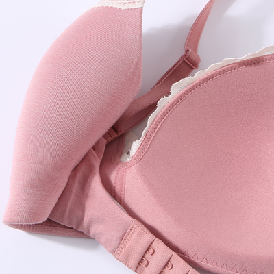 Quality Breathable Ultra-Soft Elastic Seamless Jelly Sports Bra Wireless Jelly Strip Lacy Sports Bra for Daily Lounge factory