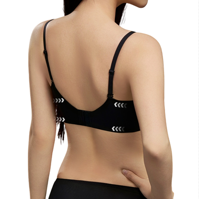 Quality Vented Lightweight Contoured Seamless Jelly Sports Bra For Women All - Day Wear factory