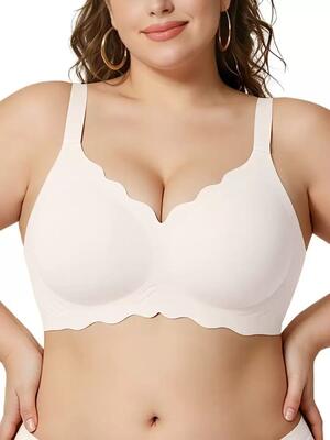 Quality Plus Size Seamless Jelly Sports Bra with Plush Soft Fabric and Wireless Seamless Support for Everyday Outdoor Activities factory