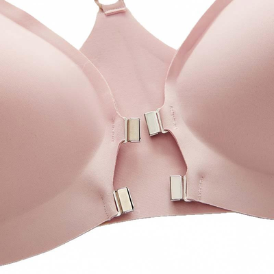 Quality Breathable Seamless Smooth Microfiber Jelly Sports Bra - Wireless Jelly Sports Bra for Walking Jogging Light Exercise factory