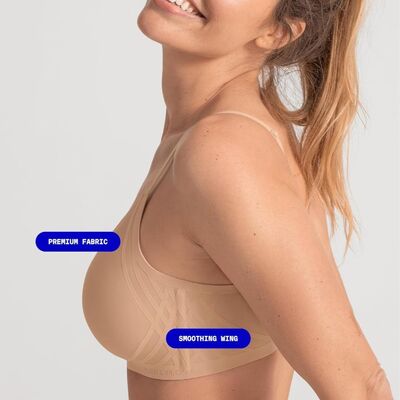 Quality Ergonomic Seamless Stretchy Jelly Sports Bra Wireless Jelly Support Bra for Running and Gym Workouts factory
