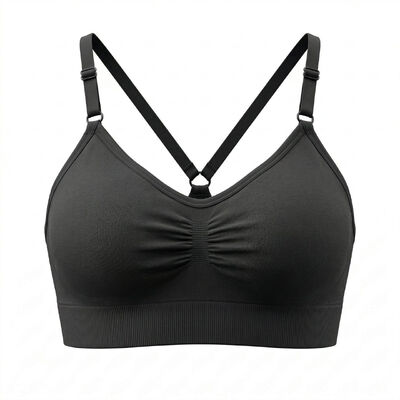 Quality Breathable Adjustable Quick-Dry Sports Bra for Running and Gym Workouts factory