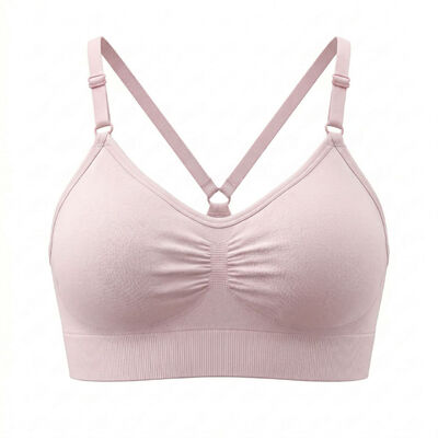 Quality Breathable Adjustable Quick-Dry Sports Bra for Running and Gym Workouts factory