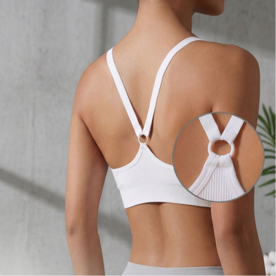 Quality Breathable Adjustable Quick-Dry Sports Bra for Running and Gym Workouts factory
