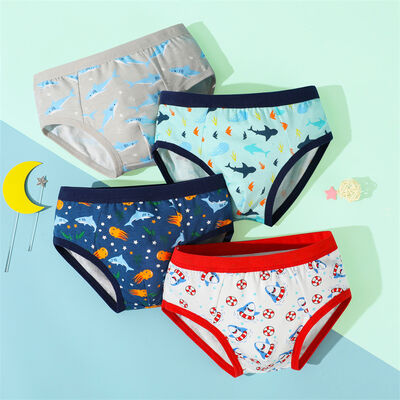 Quality Comfortable Breathable Plush Cotton Children's Brief and Infant Underwear for Newborn Tummy Time Practice factory