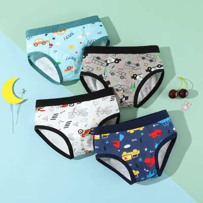 Quality Comfortable Breathable Plush Cotton Children's Brief and Infant Underwear for Newborn Tummy Time Practice factory