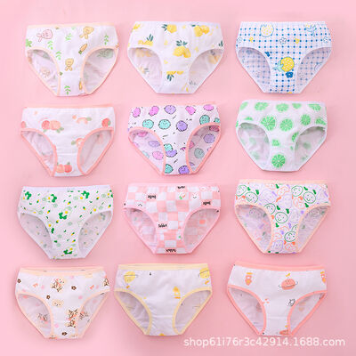 Quality Contoured Comfortable Breathable Children's Brief Cotton Kids Underwear for Everyday Home Wear factory