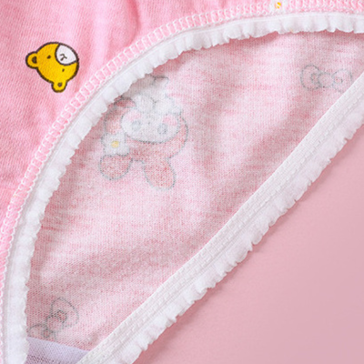 Quality Contoured Comfortable Breathable Children's Brief Cotton Kids Underwear for Everyday Home Wear factory