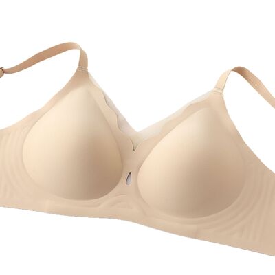 Quality Breathable Shaping Wireless Jelly Bra Seamless Jelly Sports Bra for Women Everyday Wear factory