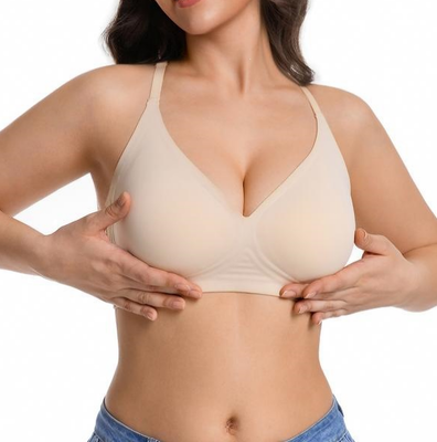 Quality Stretchy Breathable Versatile Seamless Jelly Sports Bra and Wireless Jelly Bra for Sleeping Lounge at Home factory