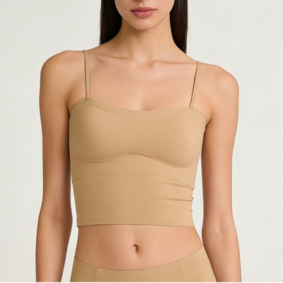 Quality Backless Sports Bra Seamless Backless Bra with Adjustable Straps and Moisture Wicking Fabric for Everyday Casual Outings factory