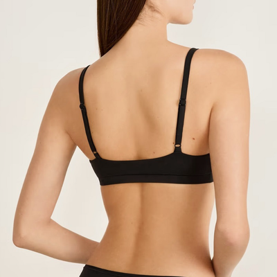 Quality Elastic Versatile Soothing Racerback Bra Wire-Free Everyday Bra for Daily Commute and Office Work factory