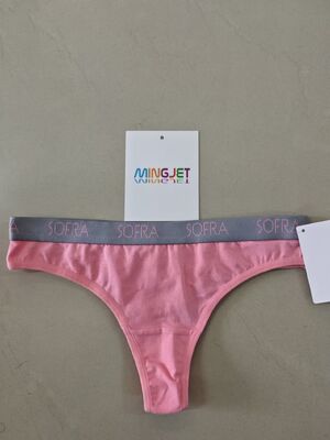Quality Durable Breathable Weightless Women's Thongs Cotton Sporty Ladies Thongs for All-Day Wear factory