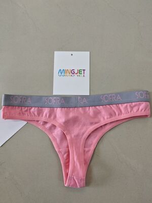Quality Durable Breathable Weightless Women's Thongs Cotton Sporty Ladies Thongs for All-Day Wear factory