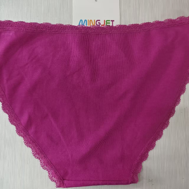 Quality Lightweight Breathable Delicate Lace Trim Tag-Free Chafe-Free Ladies Brief Women's Underwear for Sleeping Lounge factory